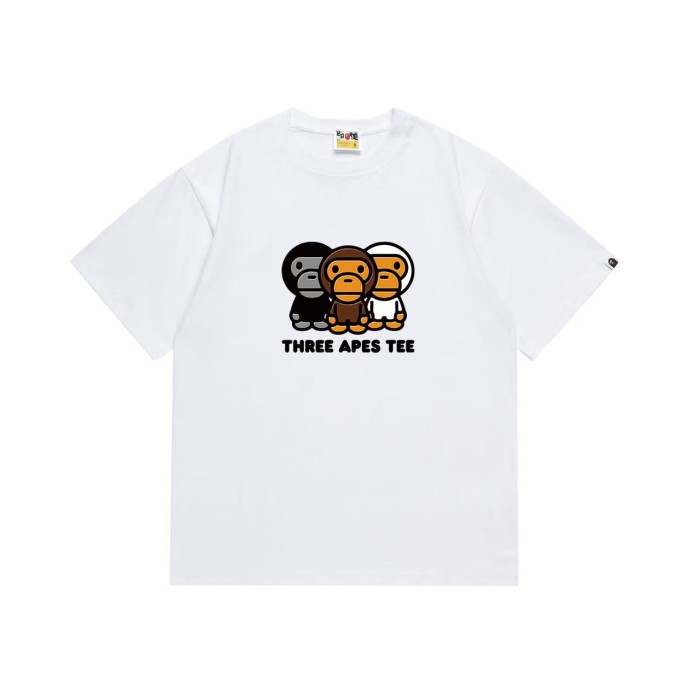 Three little monkeys print print T-shirt 2 colors 29055762