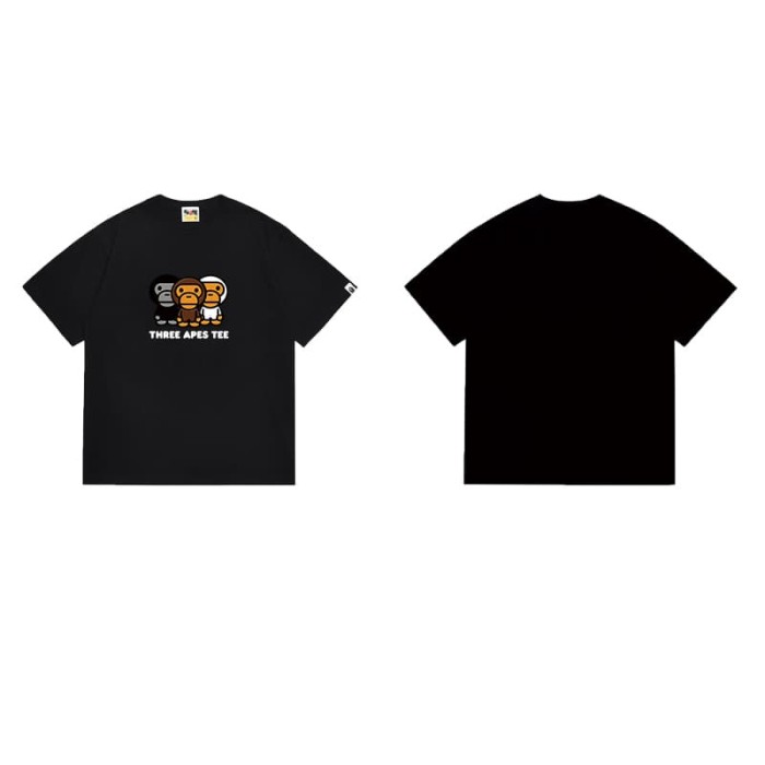 Three little monkeys print print T-shirt 2 colors 29055762