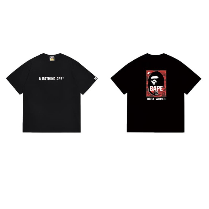 Box red camouflage ape man print T-shirt 2 colors 29055272
