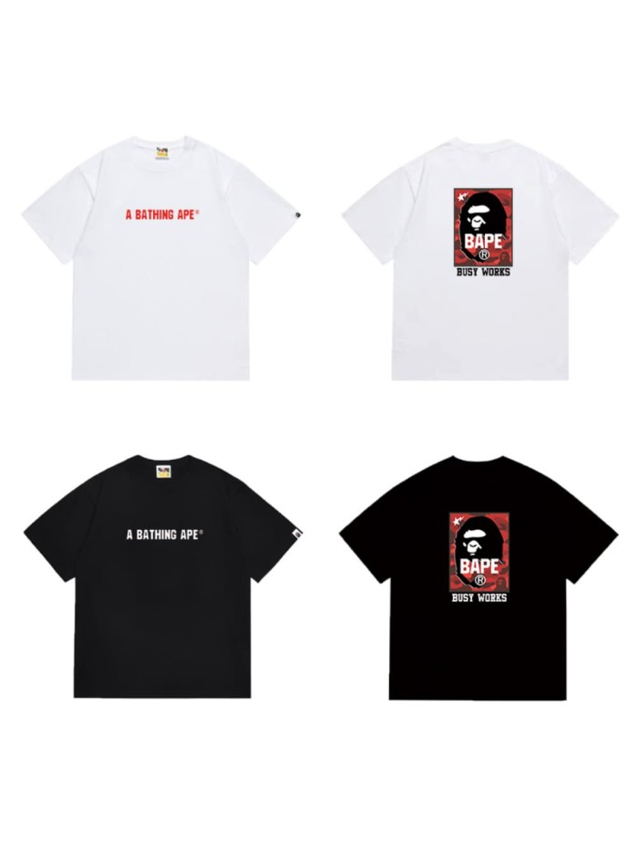 Box red camouflage ape man print T-shirt 2 colors 29055272