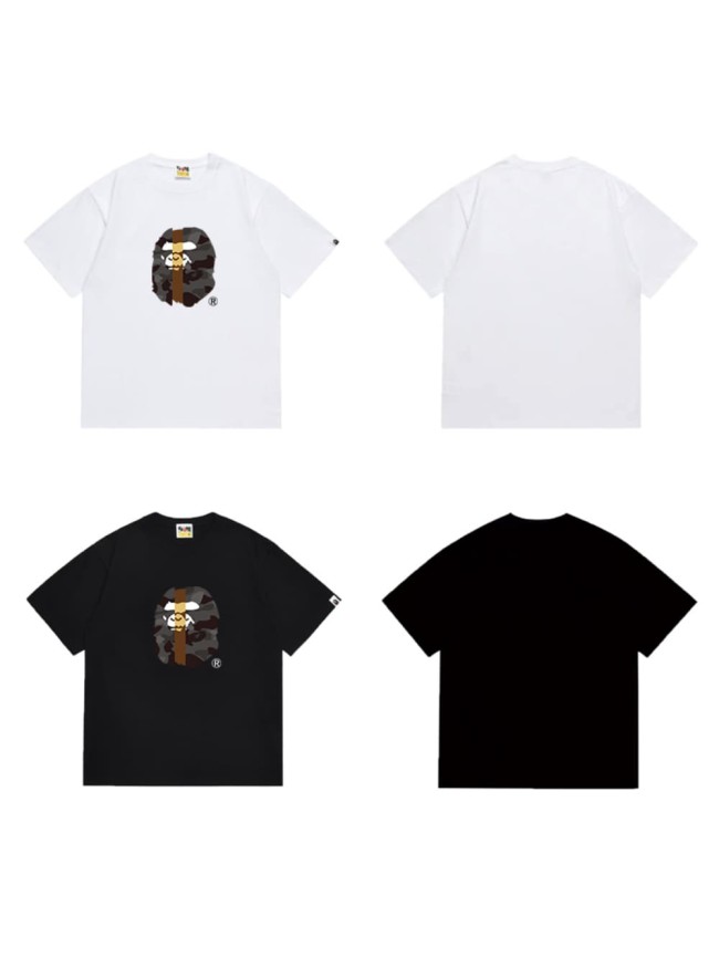 Camouflage Ape Head Split Logo Print T-shirt 3 styles 29055054