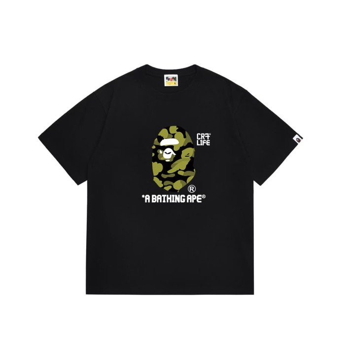 Classic ripple green camouflage print T-shirt 2 colors 29055316