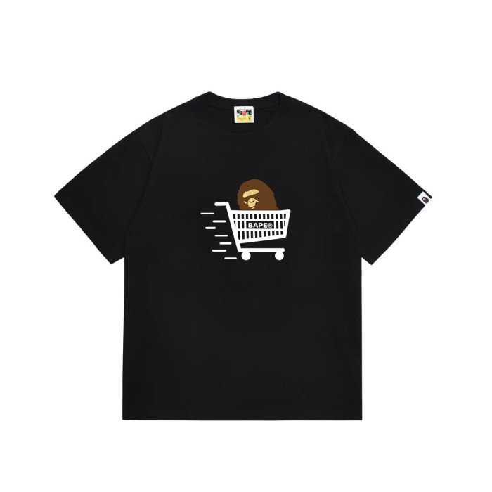 Shopping cart with head print T-shirt 2 colors 29060639