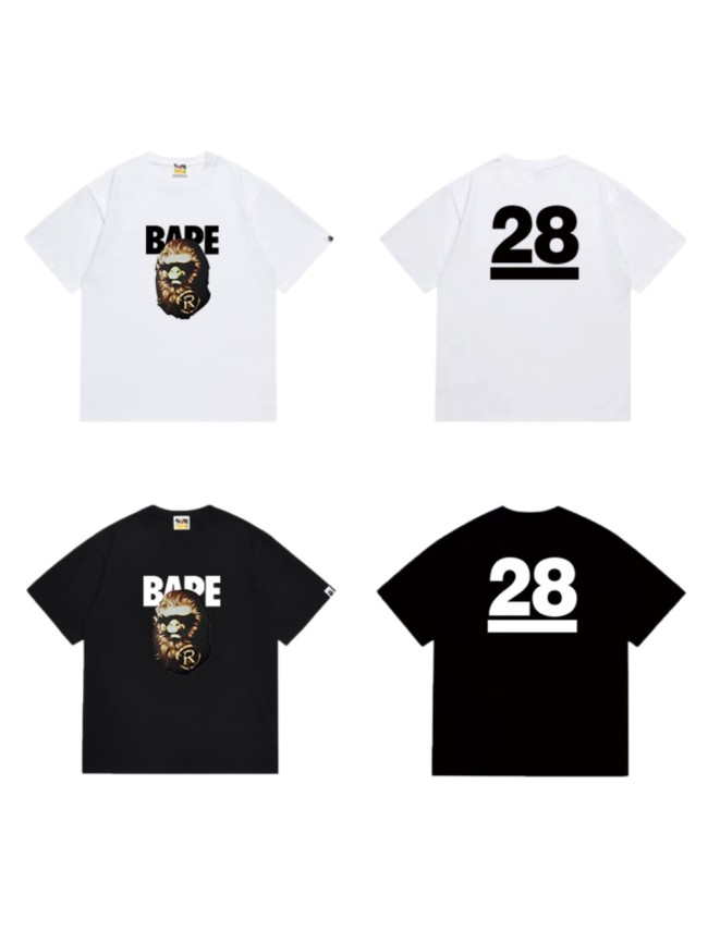 APE Ape Head 28th Anniversary  28  Back Print T-shirt 2 colors 29060602