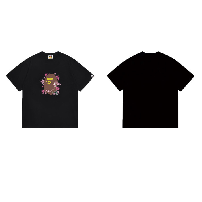 Ape Head Japanese Cherry Blossom Print T-shirt 2 colors 29060401