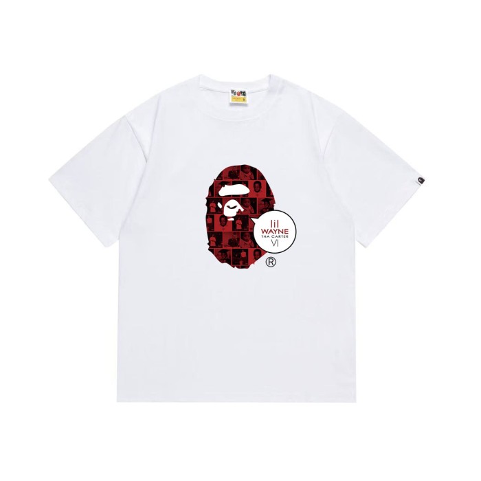 Dialogue Box Dark Pattern Ape Man Print T-shirt 2 colors 29060339
