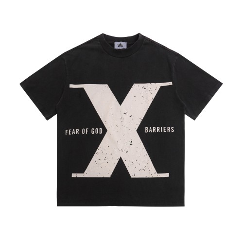 Dark and Moody Style Collaborative High-Street Unisex T-Shirt for Both Men and Women 29060494