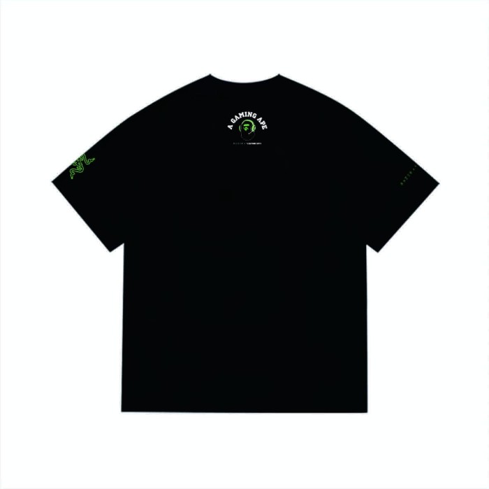 Ape head print with headphones T-shirt 2 colors 29060439