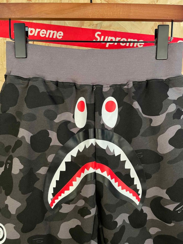 1:1 quality version Shark Cotton 3D Printed Drawstring Shorts 29060756