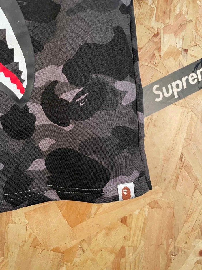 1:1 quality version Shark Cotton 3D Printed Drawstring Shorts 29060756