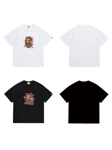 Ape Head Japanese Cherry Blossom Print T-shirt 2 colors 29060401