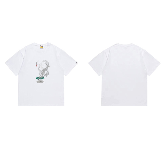 Ape Head Ink Smoke Art Print Japanese Style T-shirt 2 colors 29060599