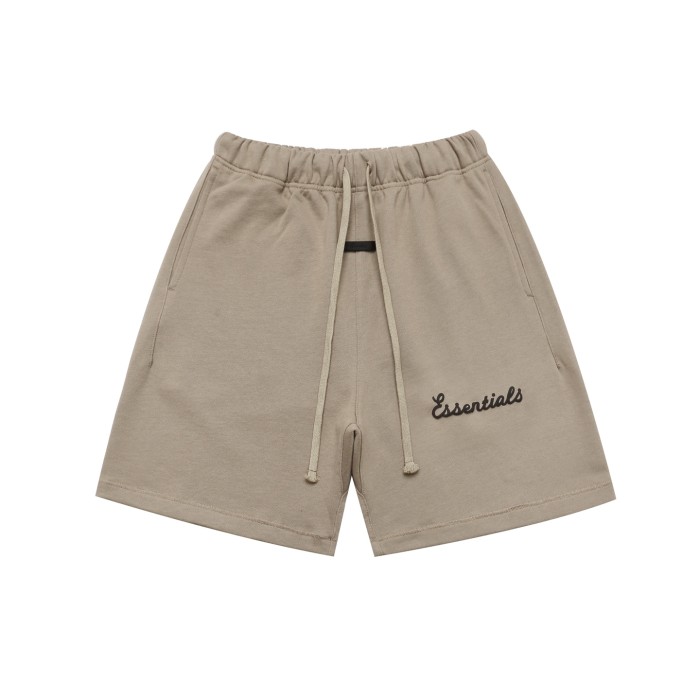 Exquisite floral embroidery, large logo, high street style, casual look shorts 4 colors 29060750