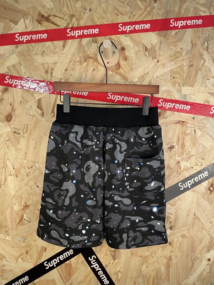 1:1 quality version Starry Sky Luminous Shark 3D Print Heavyweight Shorts 29060702