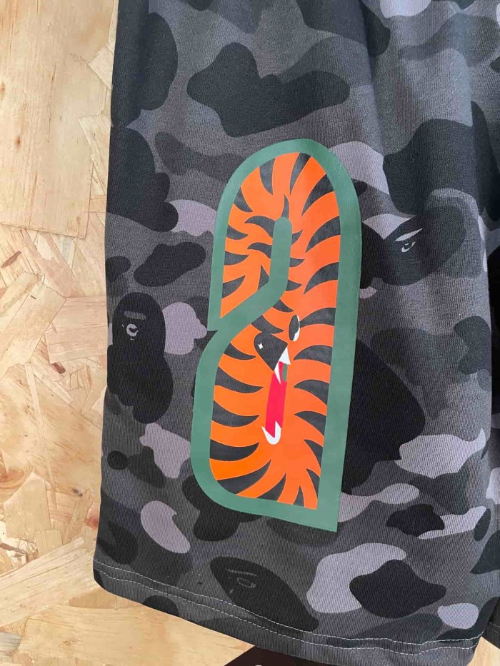 1:1 quality version Shark Cotton 3D Printed Drawstring Shorts 29060756