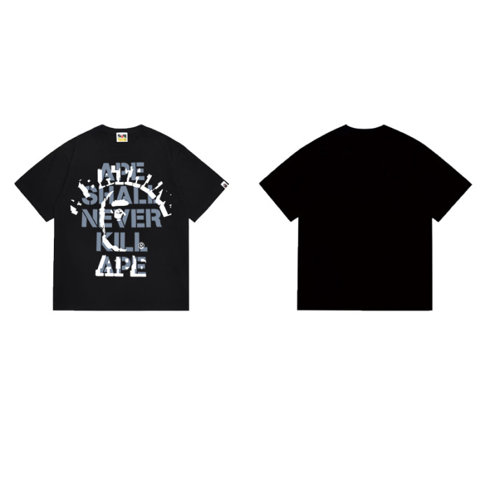Ape Head  APE SHALL NEVER KILL APE  Graffiti Print T-shirt 2 colors 29060344