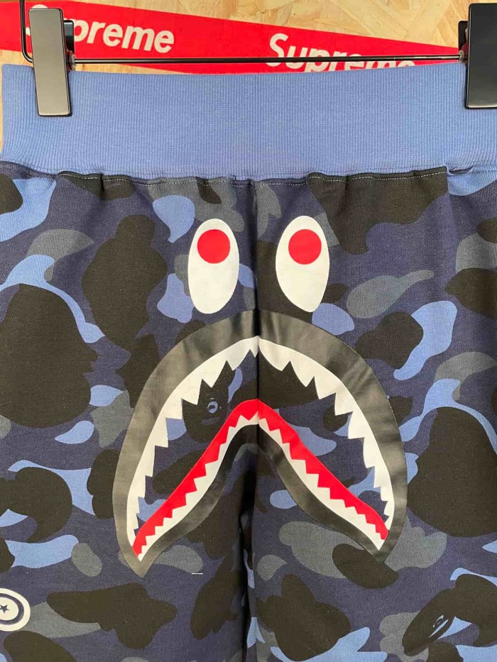 1:1 quality version Classic Shark Camouflage Blue 3D Printed Casual Shorts 29060752