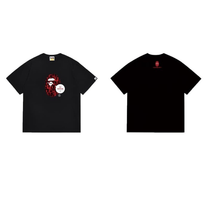 Dialogue Box Dark Pattern Ape Man Print T-shirt 2 colors 29060339