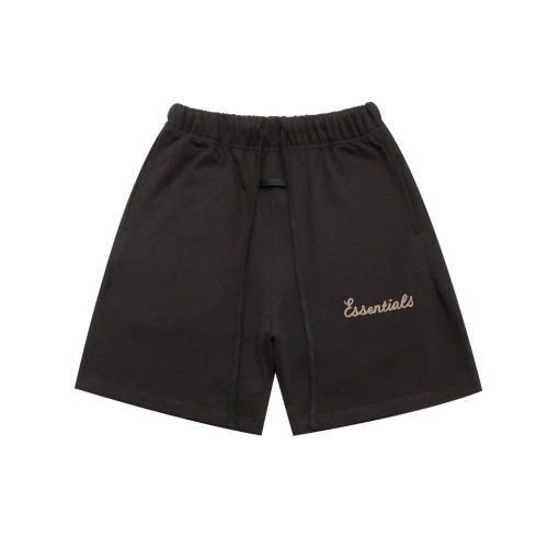 Exquisite floral embroidery, large logo, high street style, casual look shorts 4 colors 29060750