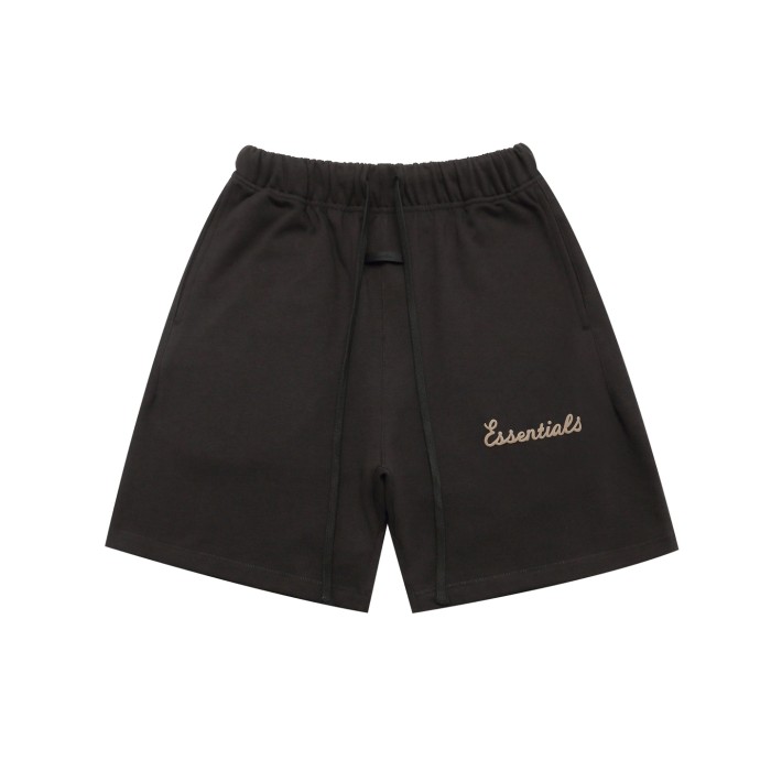 Exquisite floral embroidery, large logo, high street style, casual look shorts 4 colors 29060750