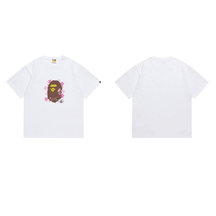 Ape Head Japanese Cherry Blossom Print T-shirt 2 colors 29060401