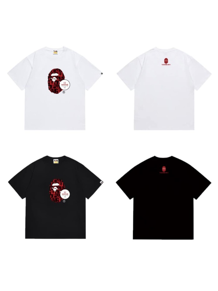 Dialogue Box Dark Pattern Ape Man Print T-shirt 2 colors 29060339