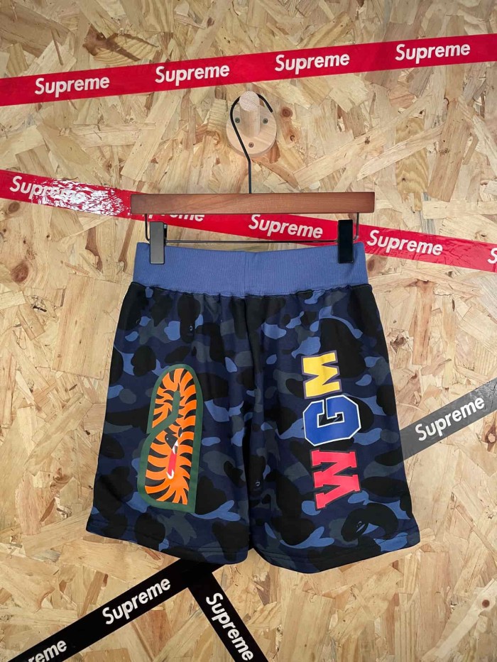 1:1 quality version Classic Shark Camouflage Blue 3D Printed Casual Shorts 29060752