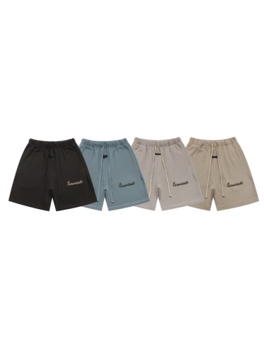 Exquisite floral embroidery, large logo, high street style, casual look shorts 4 colors 29060750
