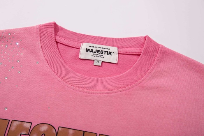 Jesus And Virgin Mary Religious Rhinestone Print Washed Tee 2 colors 29060788