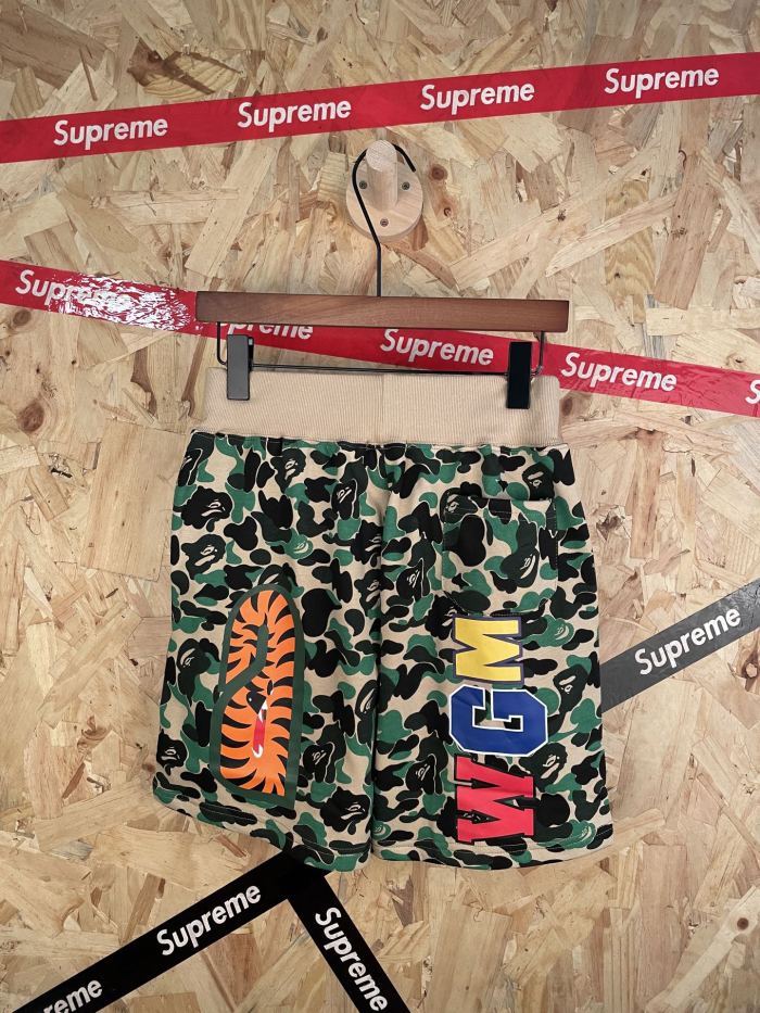 1:1 quality version Classic Green Shark Camo 3D Print Heavyweight Casual Shorts 29060656