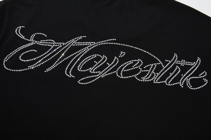 Scary Marshmallow Ghost Rhinestone Print Washed Tee 29060777