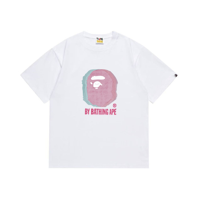 Classic Ape Head Retro Glitch Graphic T-shirt 2 colors 29060326