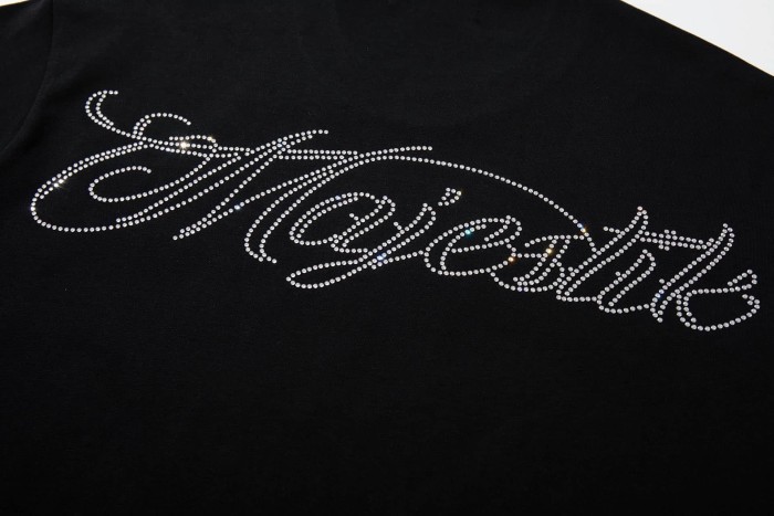Planet DJ Alien Rhinestone Print Washed Tee 29060784