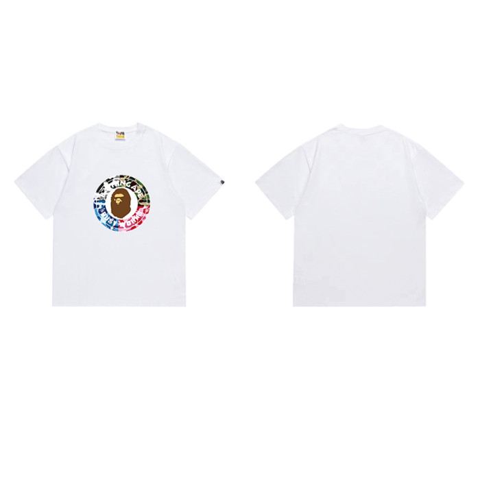 Ape Head Multi-Color Camo Circle Print T-shirt 2 colors 29060596