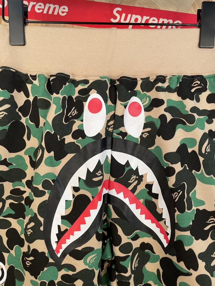 1:1 quality version Classic Green Shark Camo 3D Print Heavyweight Casual Shorts 29060656