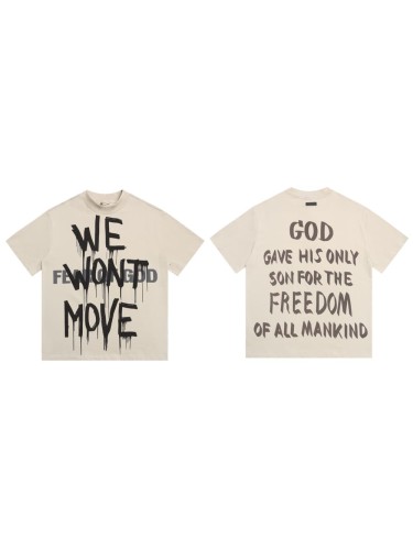 Main line light khaki, vintage attitude slogan, light luxury, daily commuting shirt 29060450