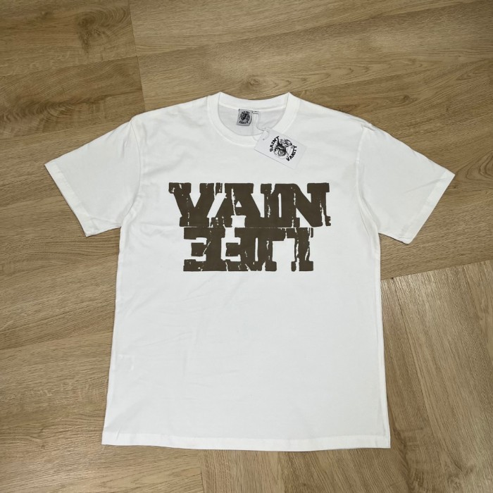 American minimalist fragmented letter design shirt 29062681