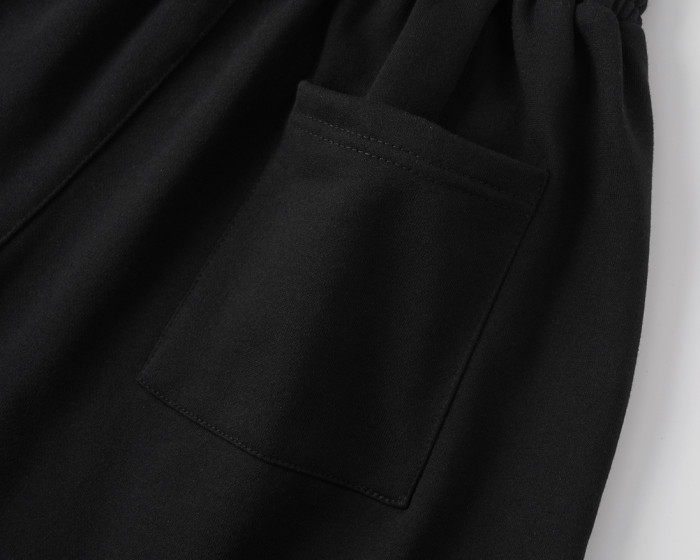 Black Ape Head Embroidery Small Logo Drawstring Terry Shorts 29062673