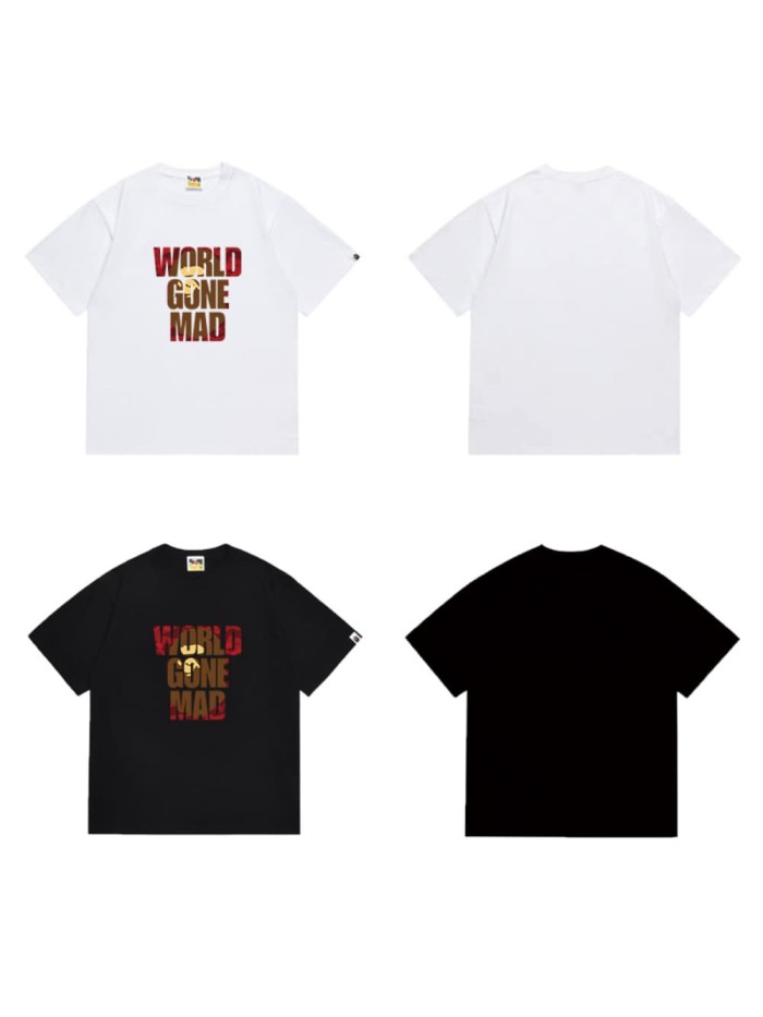 Camouflage letter ape print T-shirt 2 colors 29064403