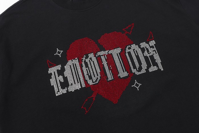 American-style sweet and cool love theme light luxury daily commuting shirt 2 colors 29064996