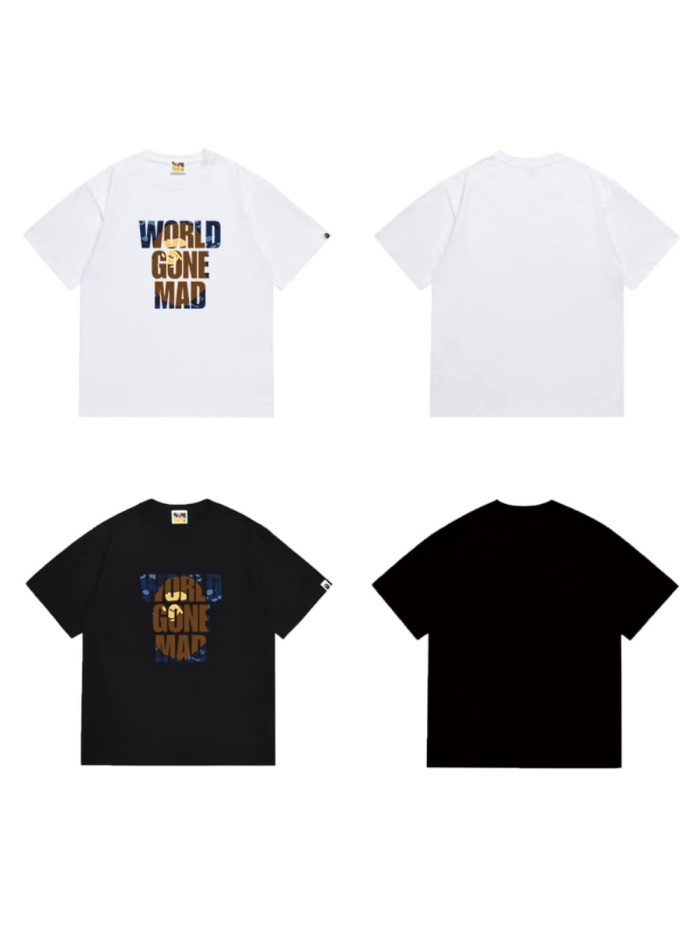 Camouflage letter ape print T-shirt 2 colors 29064403