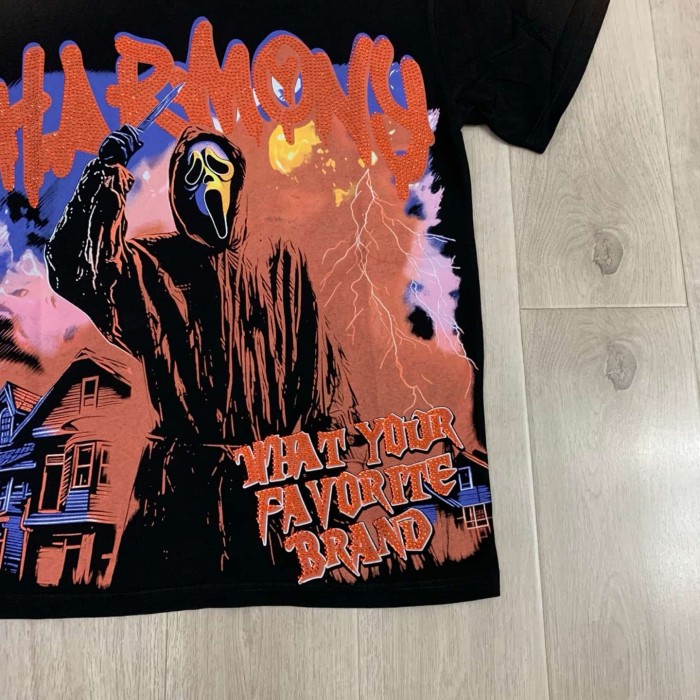 Scream Reaper Rhinestone Print Tee 29066073
