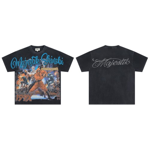 Fight For Freedom Ninja Rhinestone Print Washed Tee 29064544