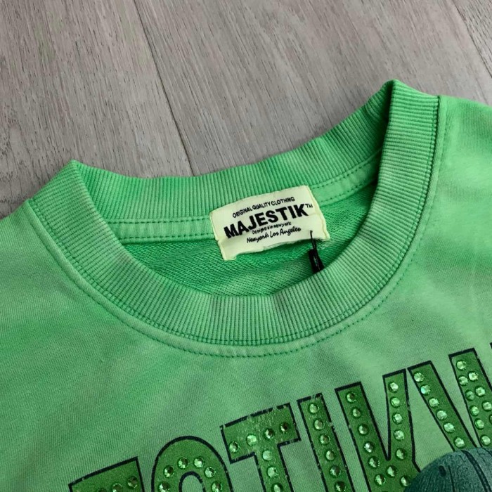 World Rugby Beast Rhinestone Print Washed Tee 29064549