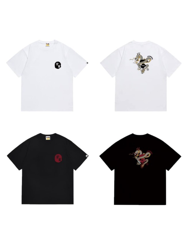 Bape Chinese Dragon Print T-shirt 2 colors 29064392