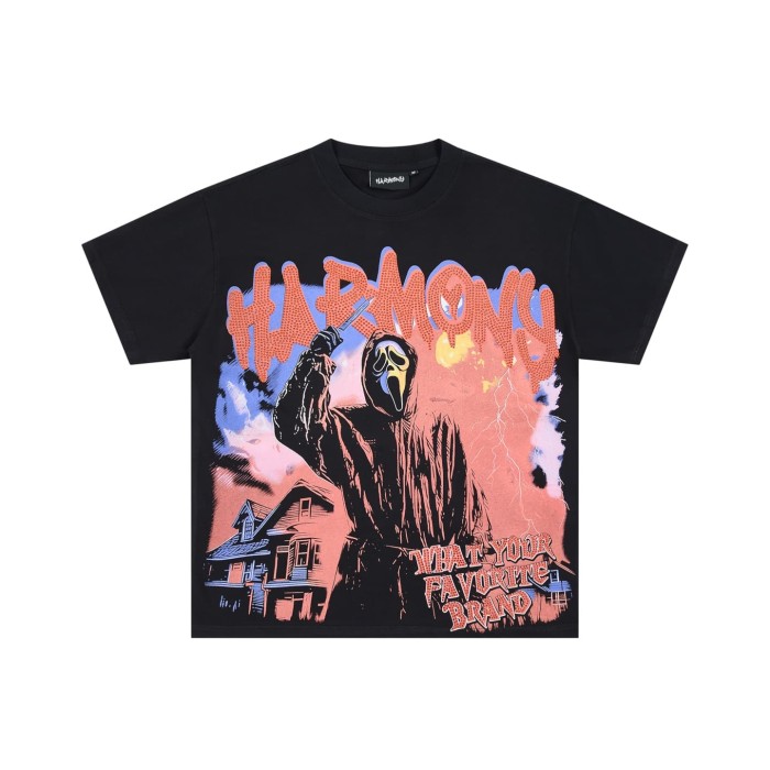 Scream Reaper Rhinestone Print Tee 29066073
