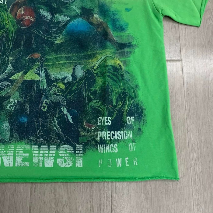 World Rugby Beast Rhinestone Print Washed Tee 29064549