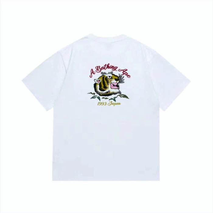 Arc-shaped letter tiger print T-shirt 2 colors 29062678