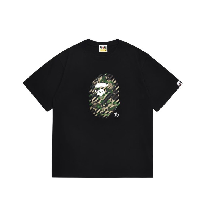 Diagonal Mosaic Ape Man Print T-shirt 2 colors 29062626