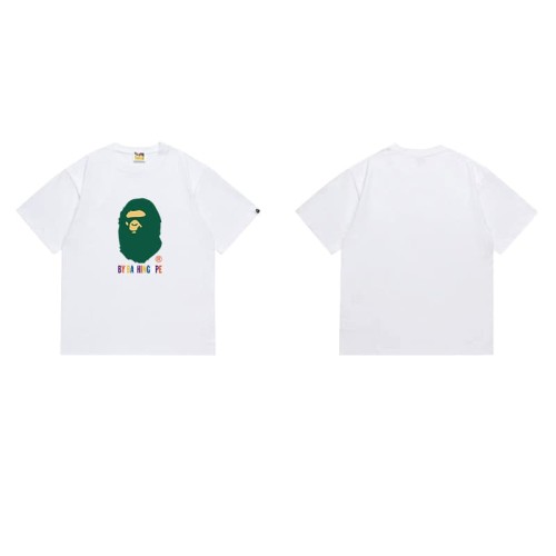 Colorful letter green ape print T-shirt 2 colors 29062694